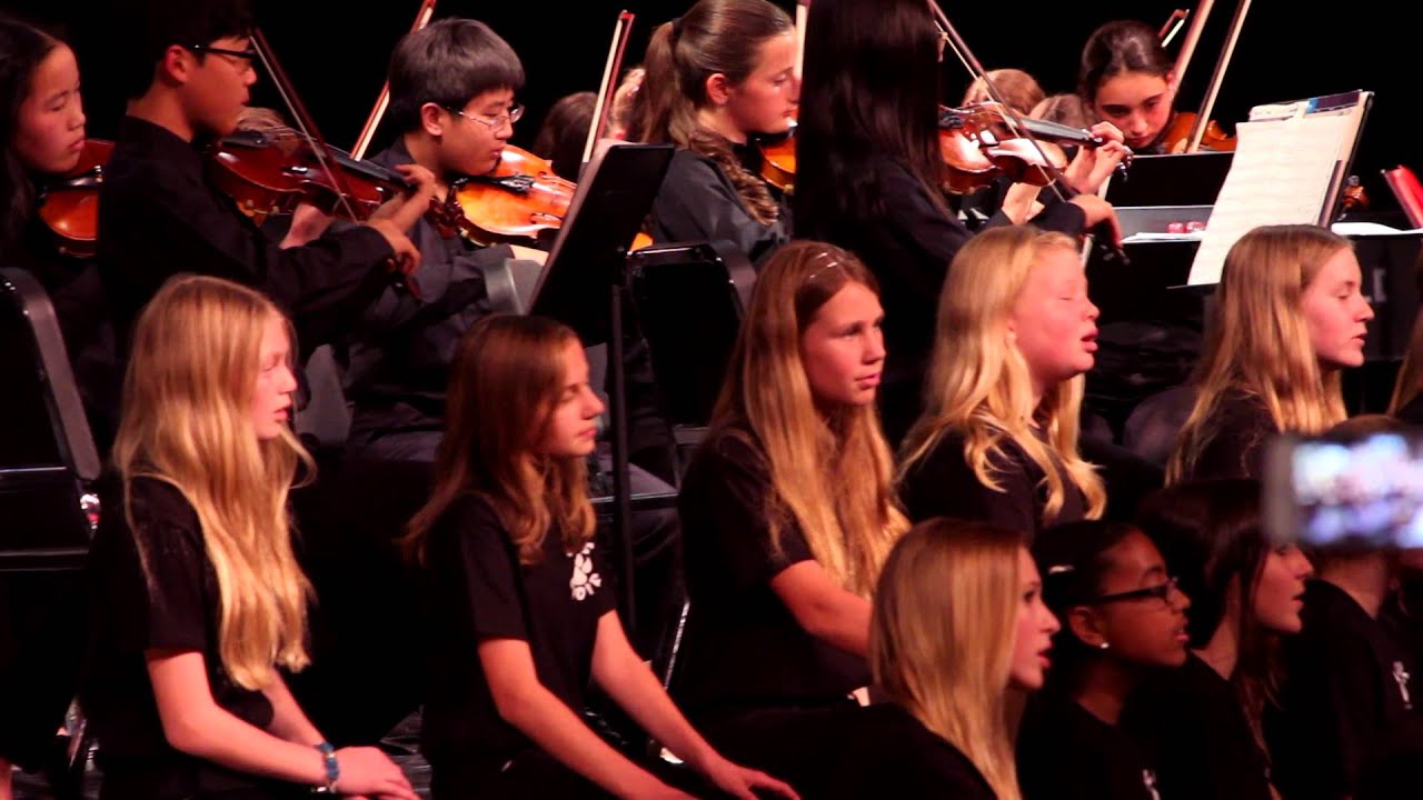 Lindero Canyon Middle School: Orchestra and Choir Winter Concert 2013