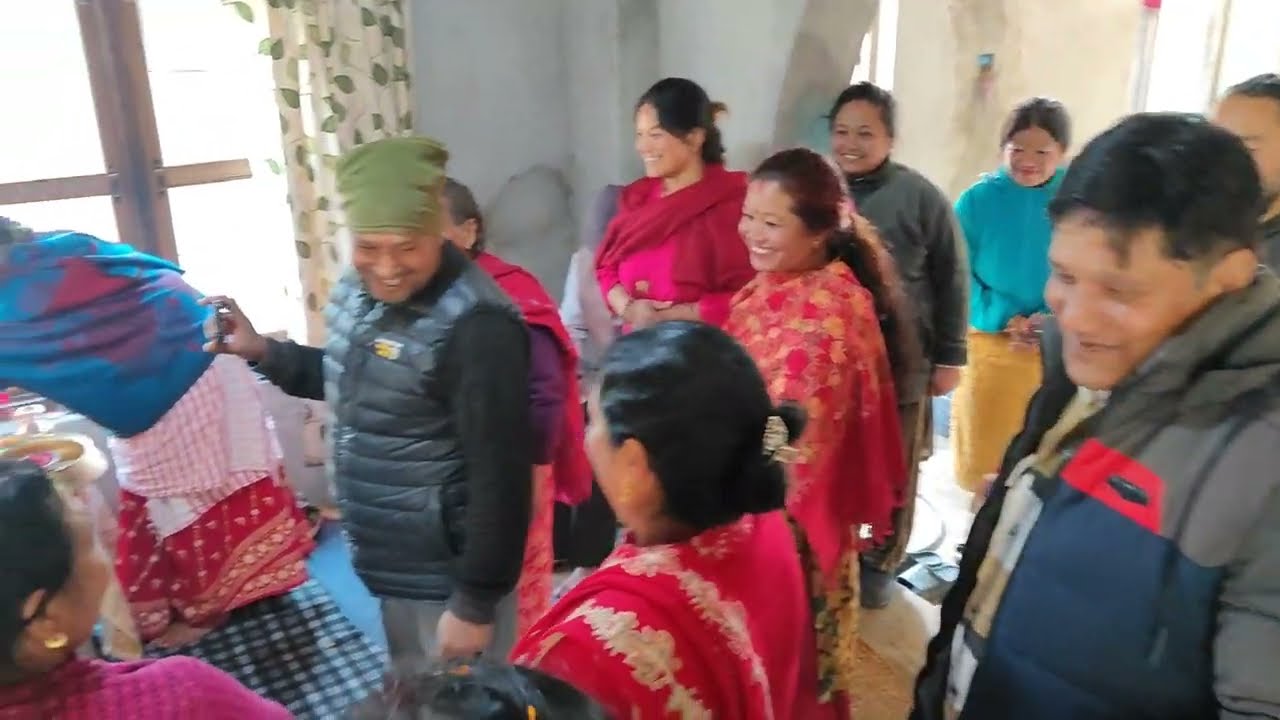 Newari Traditional second jankhu|| Lakha batti|| Jankhu || 