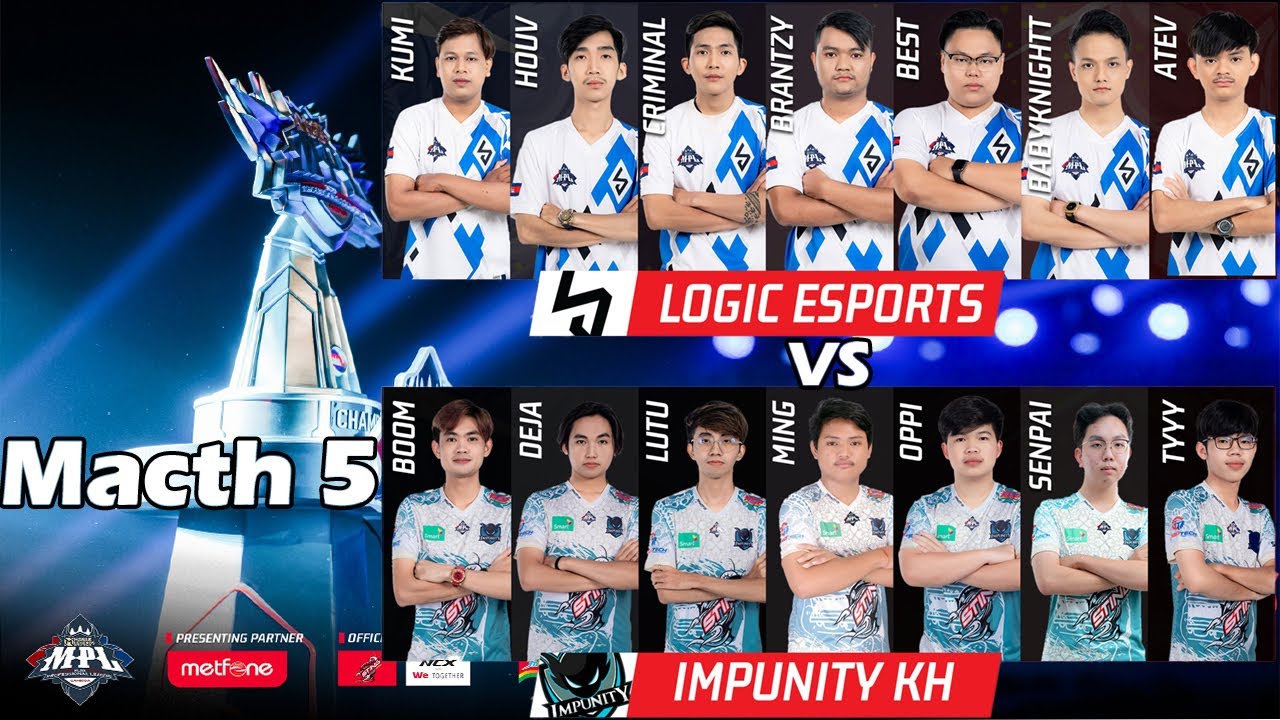 Match 5: Logic eSports Vs Impunity Kh in MPL Cambodia Autumn 2022 on Semifinals