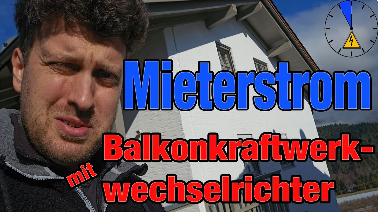 SCHLUPFLOCH! - Mieterstrommodell mit Balkonkraftwerkswechselrichter