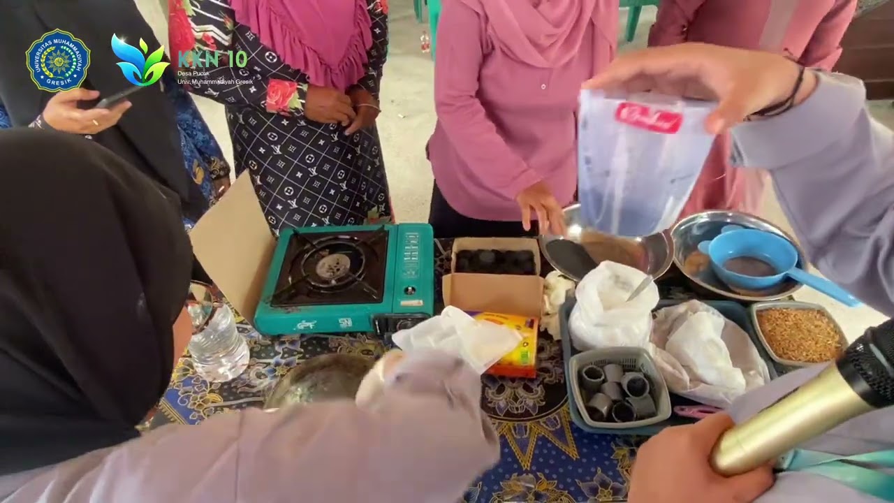Melalui PKM mahasiswa UMG ubah Limbah Sekam Padi Jadi Briket 