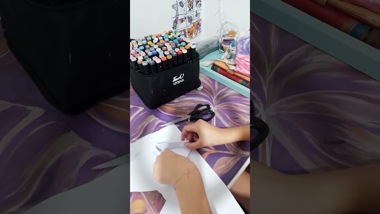Como hacer un dragon de papel parte 1