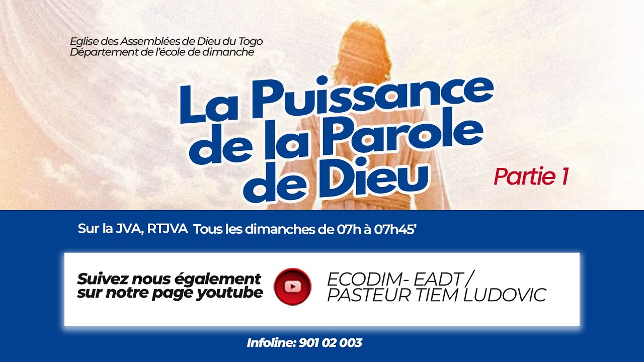 LA PUISSANCE DE LA PAROLE DE DIEU  (Partie 1) PAR LE PASTEUR TIEM LUDOVIC
