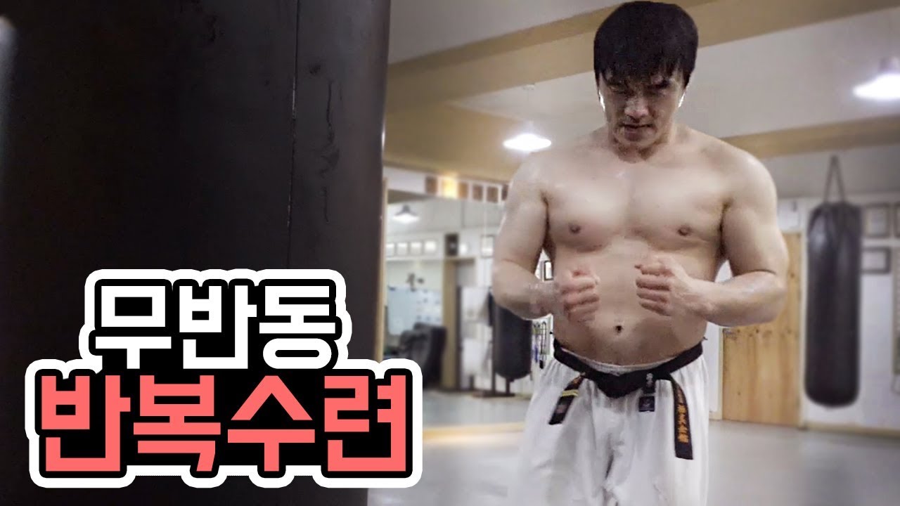 무반동 반복 수련 [극진가라데/kyokushin karate]