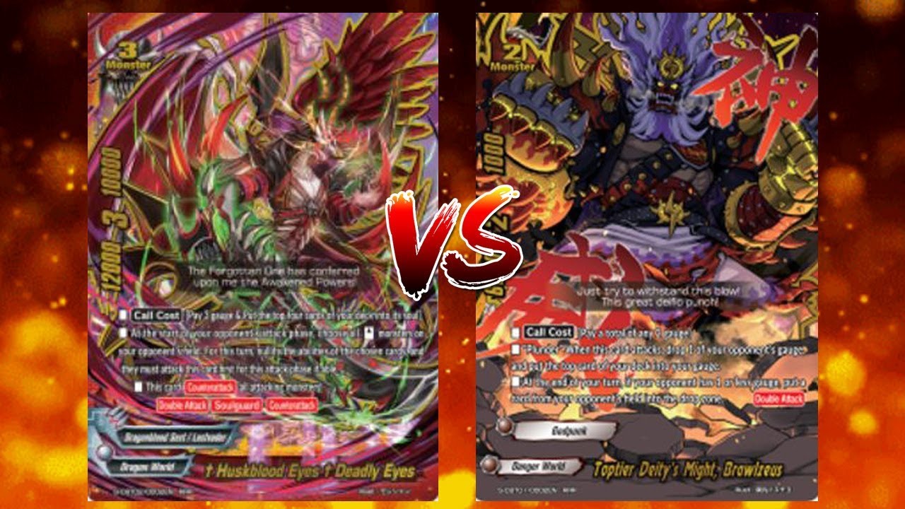 Buddyfight Match: Dragonblood Sect VS Godpunk