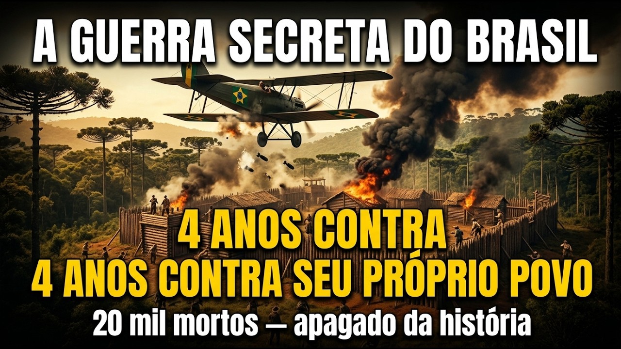 A Guerra que o Brasil Travou Contra Seus Próprios Cidadãos por 4 Anos