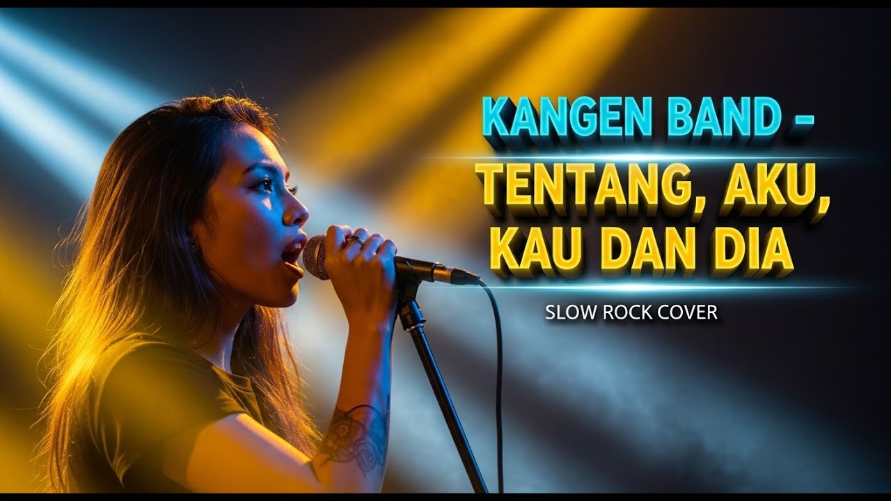 🎸 KANGEN BAND - TENTANG AKU, KAU DAN DIA | Slow Rock Cover | Suaranya Bikin Nyesek! 😭