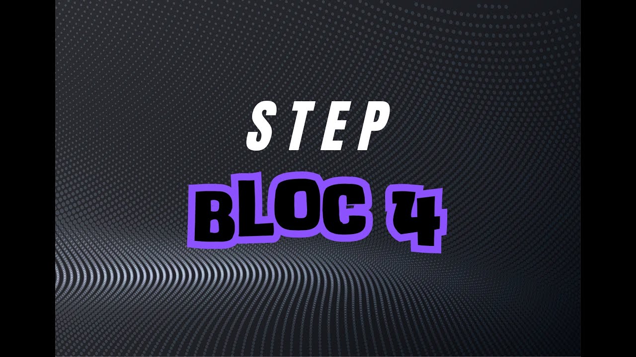 step bloc 4