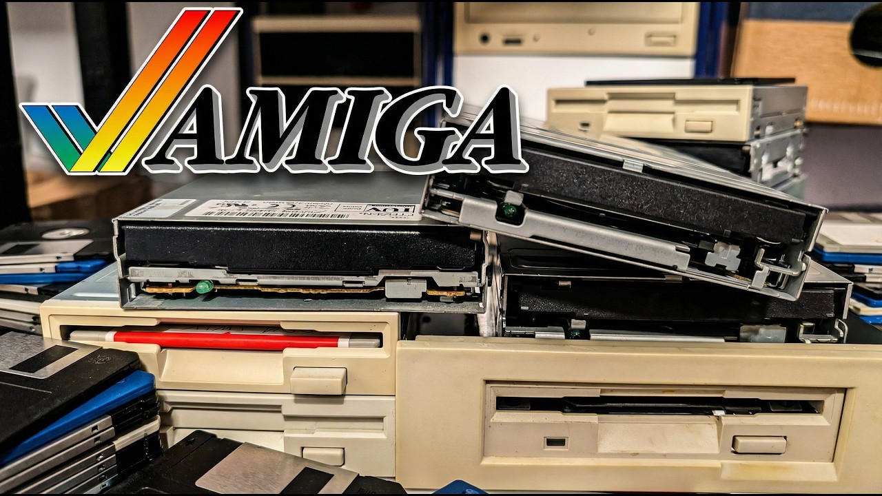 PC Laufwerke am Amiga 500? Der kleine Floppy Test.