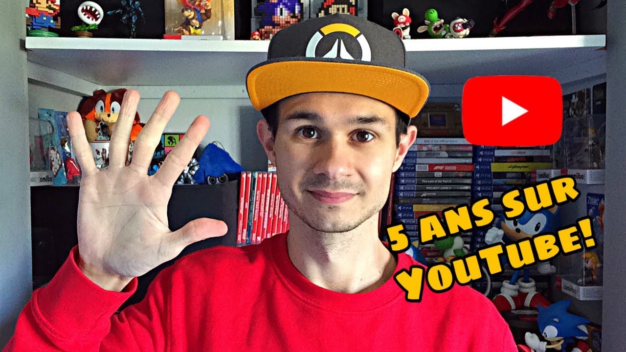 Déjà 5 ans sur YouTube!