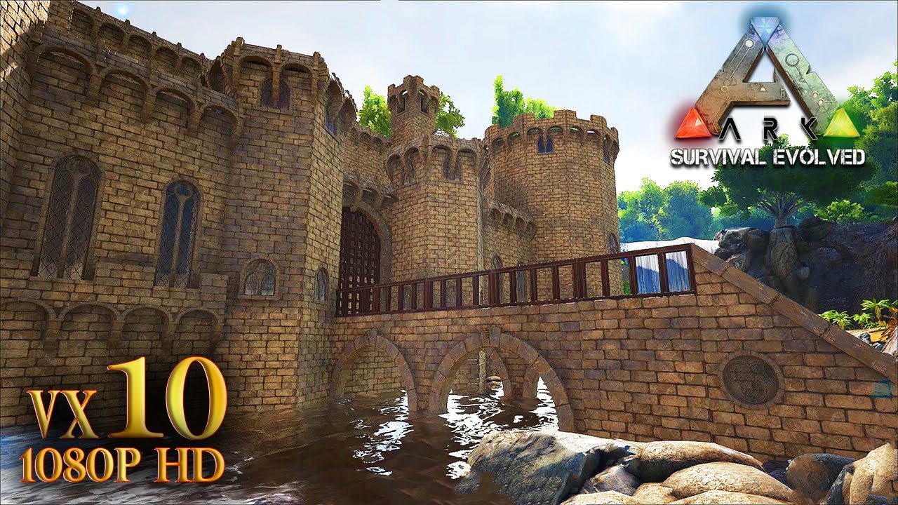 ARK Survival Evolved CKF Mod Castle Build Gameplay Ep10 PC