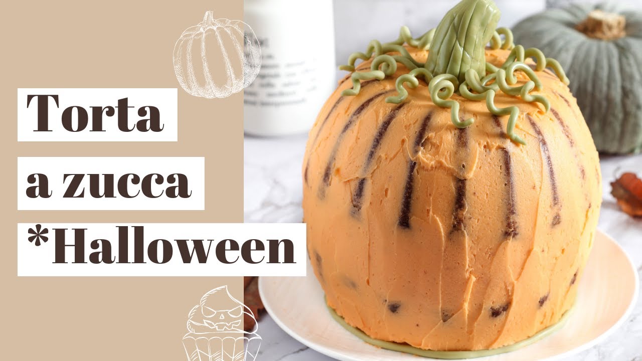 TORTA A ZUCCA | La torta perfetta per Halloween!