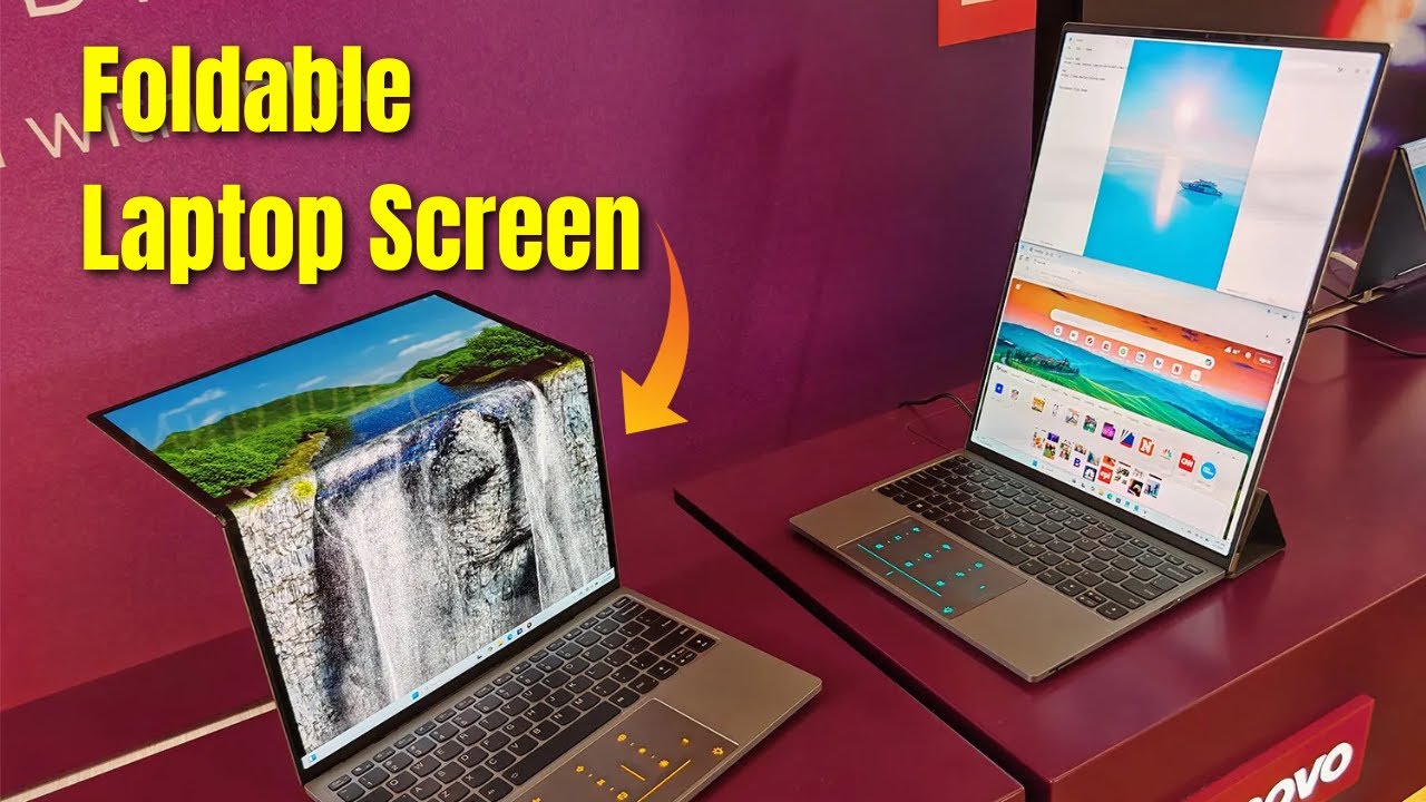 Lenovo ThinkBook Flip AI PC Concept at MWC 2025 Review