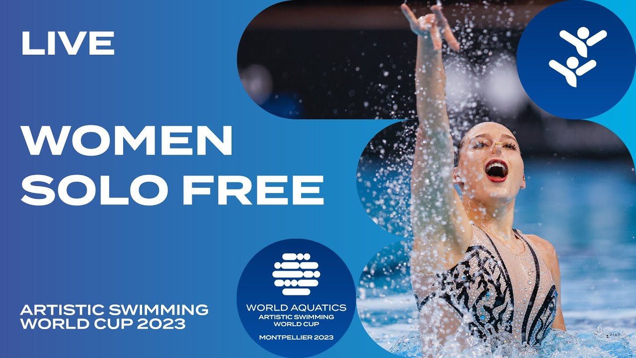 LIVE | Women Solo Free | Artistic Swimming World Cup Montpellier 2023