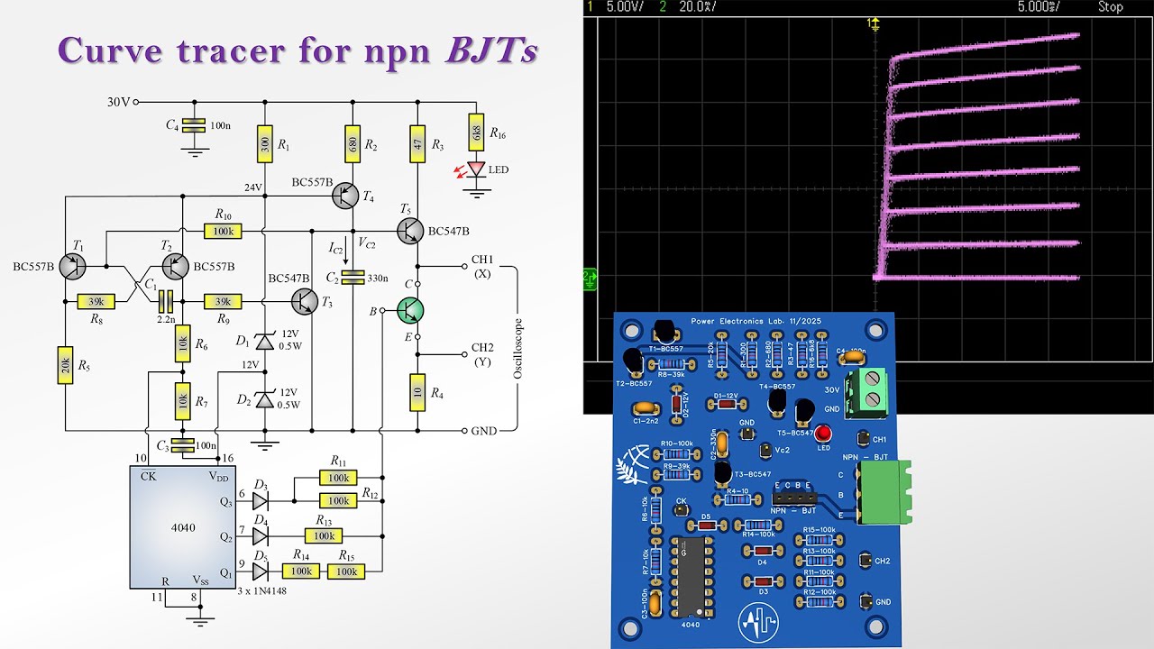 BJT Curve Tracer