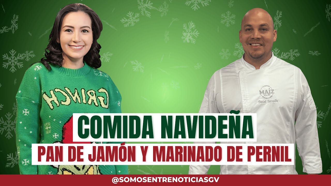Somos Entrenoticiasgv - Comida navideña: pan de jamón y marinado de pernil