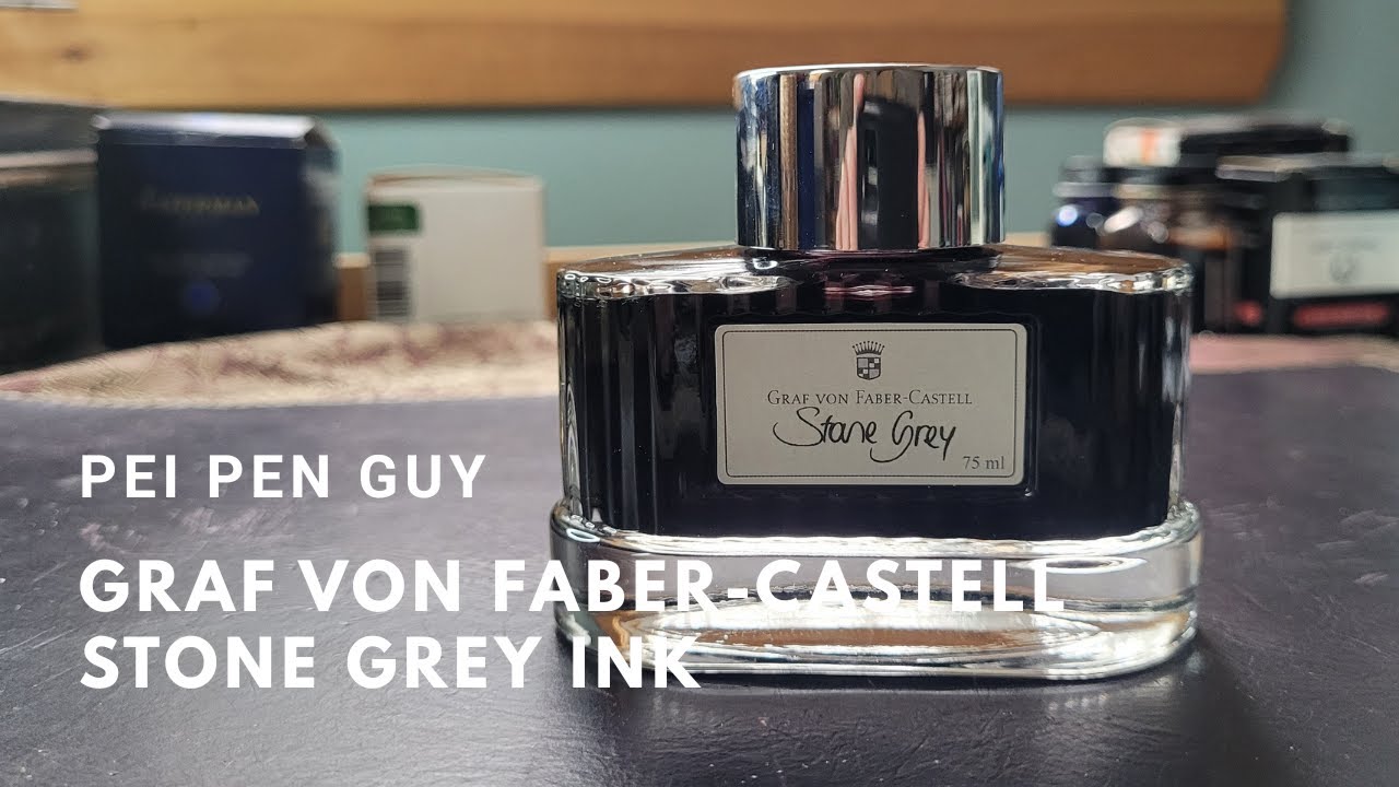 Чернила Graf Von Faber-Castell Stone Grey.