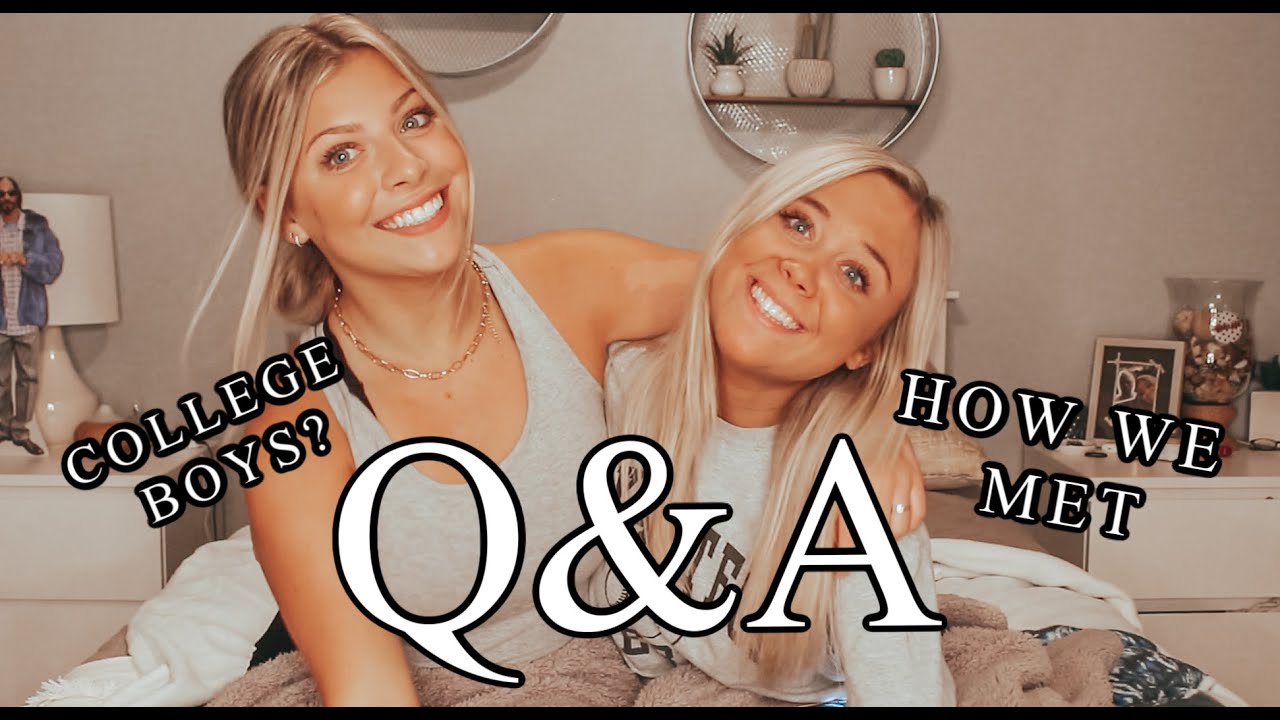 Q&A WITH KALEIGH: College boys, How we met and dorm life | Erin Alexis
