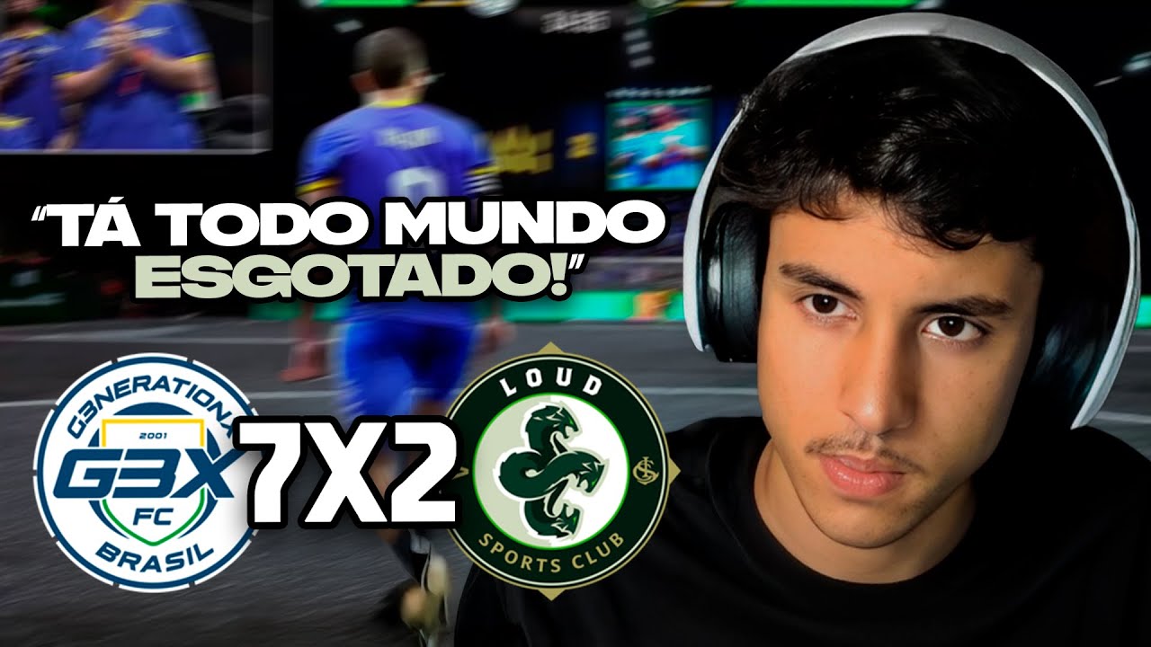 RENATO REAGE: MELHORES MOMENTOS: G3X 7 X 2 LOUD | KINGS LEAGUE BRASIL | 7&ordf; RODADA