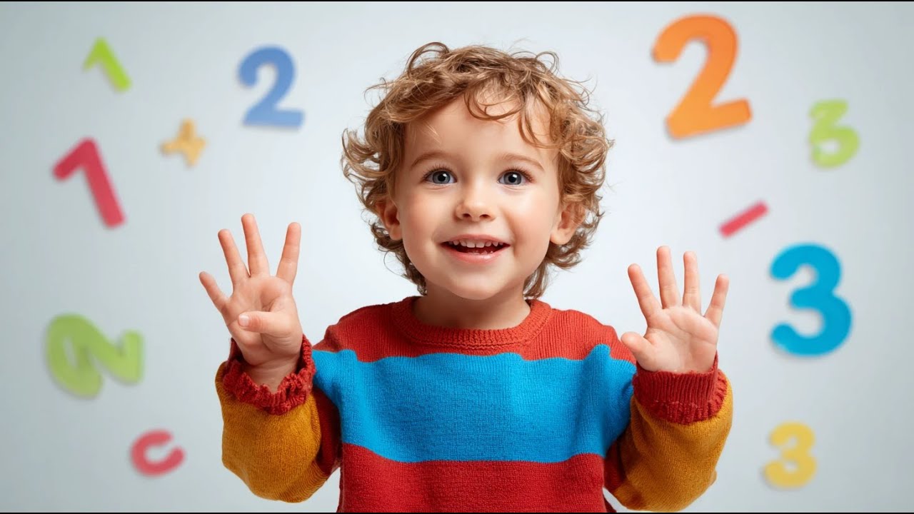 Counting Number Song for Kindergarten with Lyrics