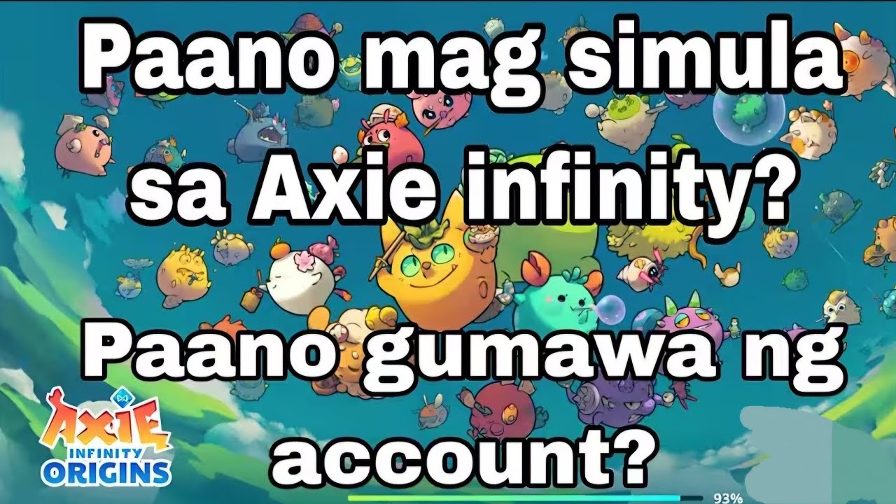 Paano mag simula sa Axie Infinity? Paano gumawa ng account? Paano bumili ng axie .?