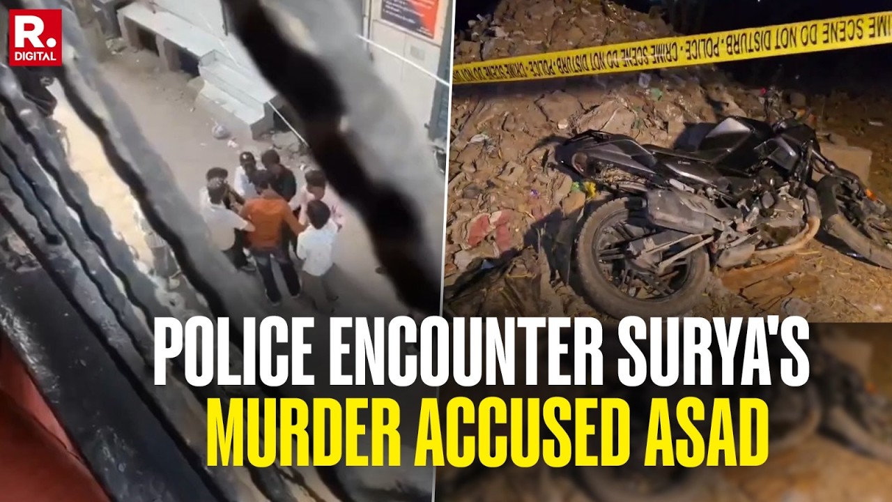 BREAKING: Ghaziabad Police Kills Surya Murder Accused Asad In Encounter, Constable Injured