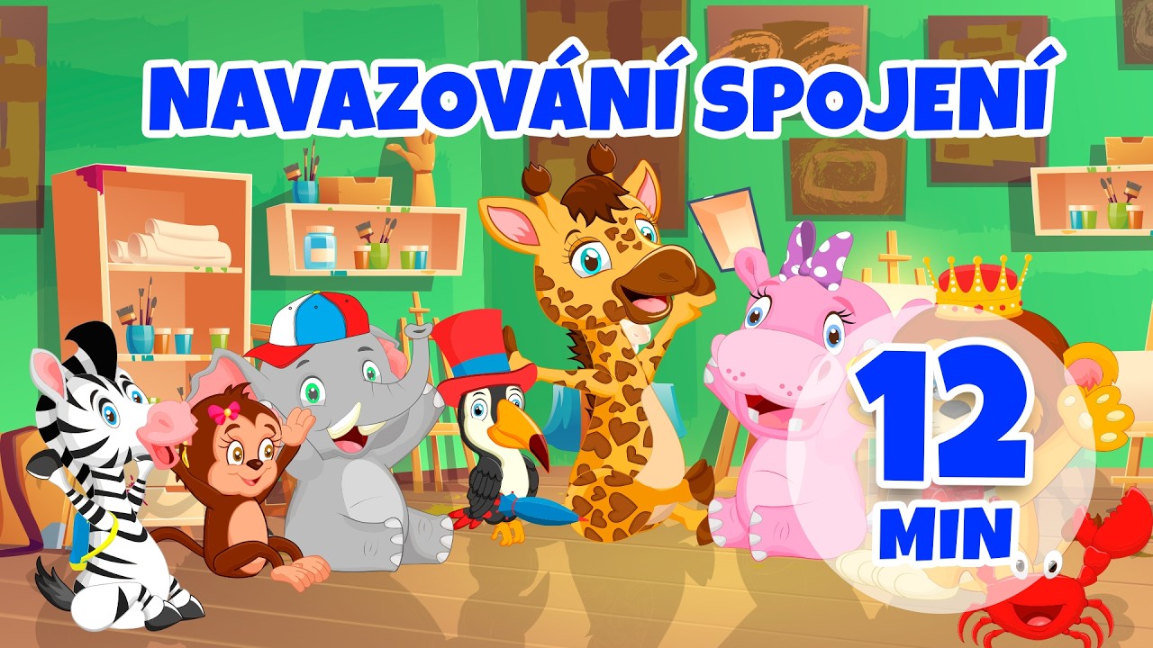 Navazování kontaktů - 12 min Giramille | Dětské říkanky a písničky