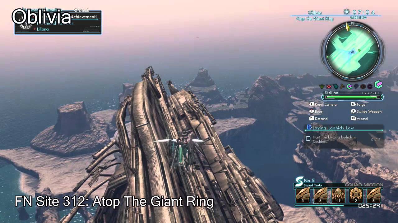 Xenoblade Chronicles X - All scenic viewpoints