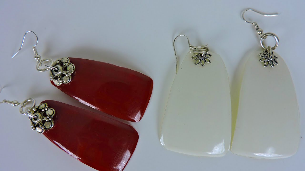 COMO HACER ARETES DE BOTELLAS PLASTICAS