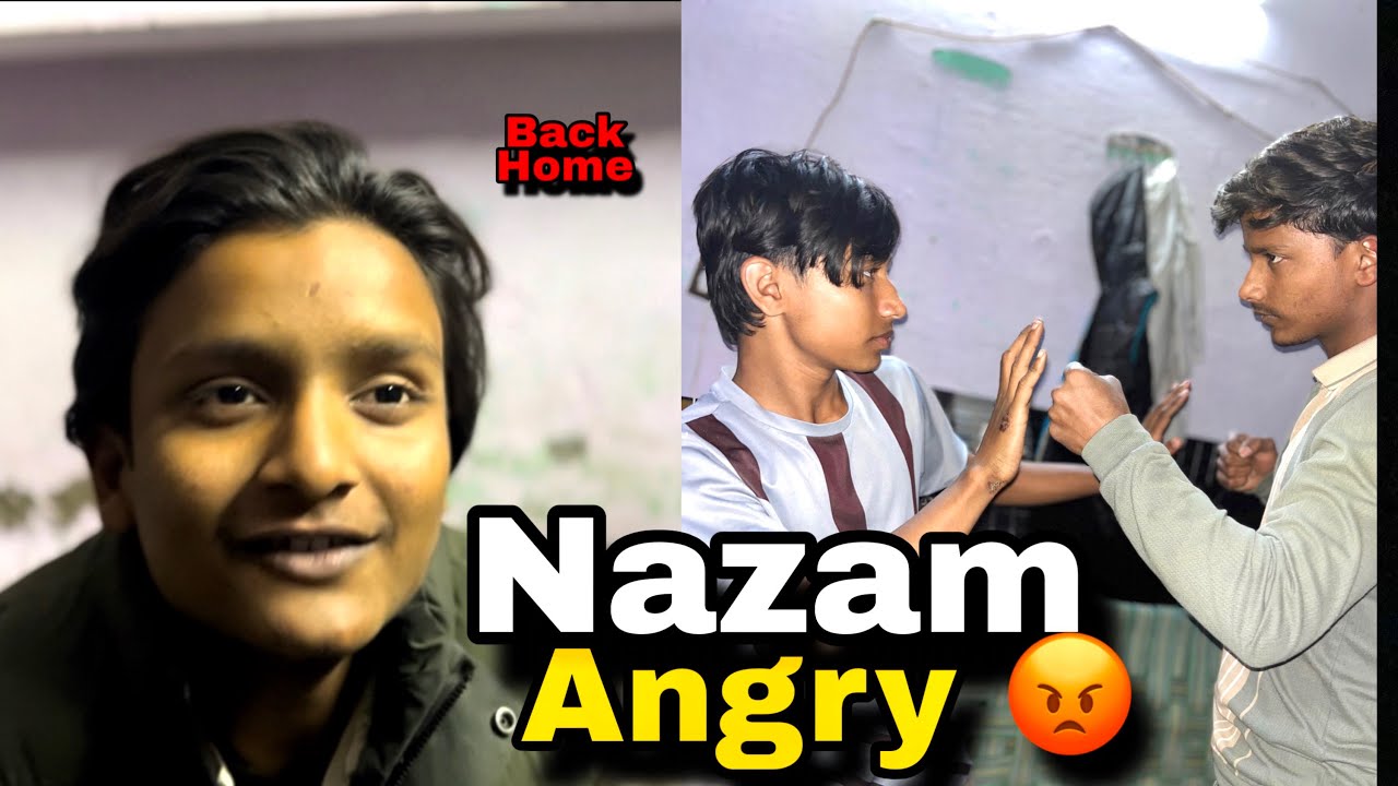 Nazam got. Angry at huzaifa🗣️🤬farhan welcome to home👍🏻🥹