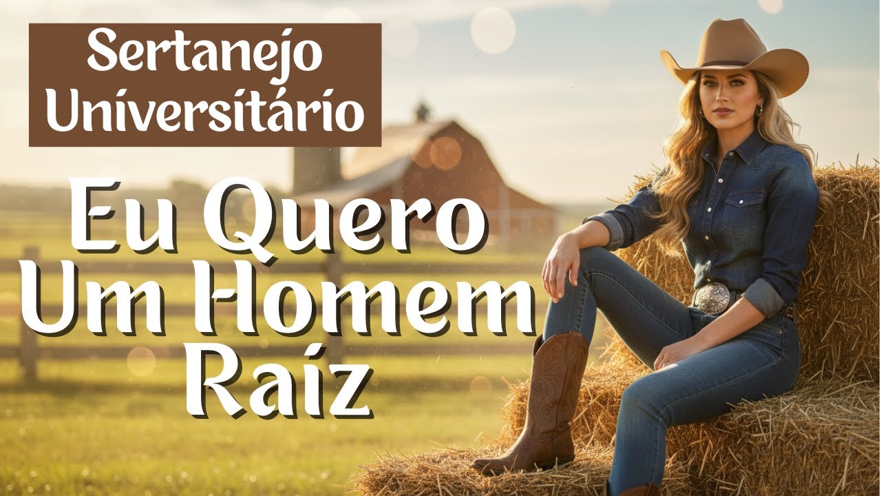 AS MELHORES SERTANEJO UNIVERSITÁRIO | Eu Quero um Homem Raiz