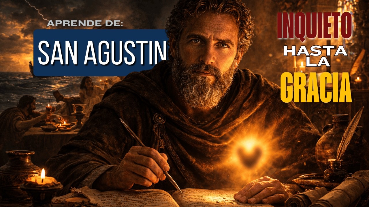 Aprende de San Agustín, inquieto hasta la Gracia