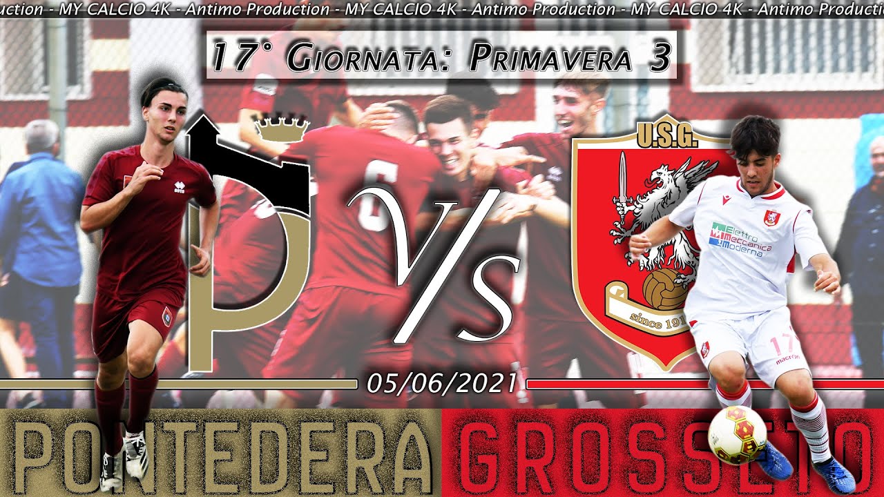 17° PRIMAVERA 3 ▶ PONTEDERA vs GROSSETO, Fabio di Mauro [4K]