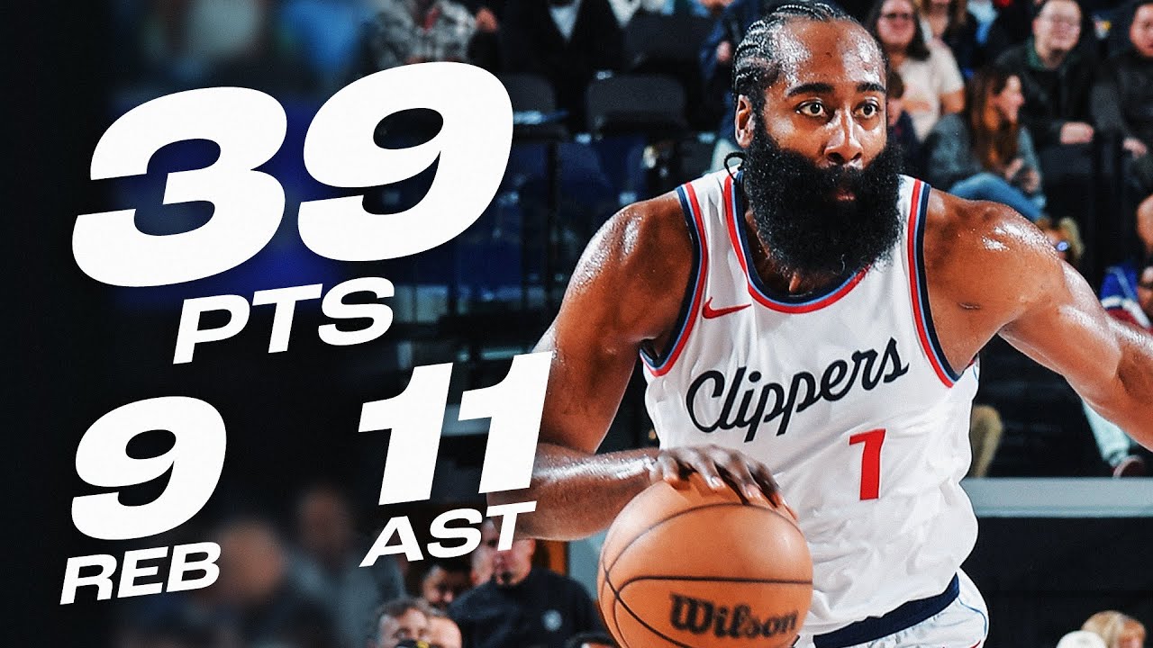 James Harden SHOWS OUT vs The Nuggets! 😤| December 1, 2024