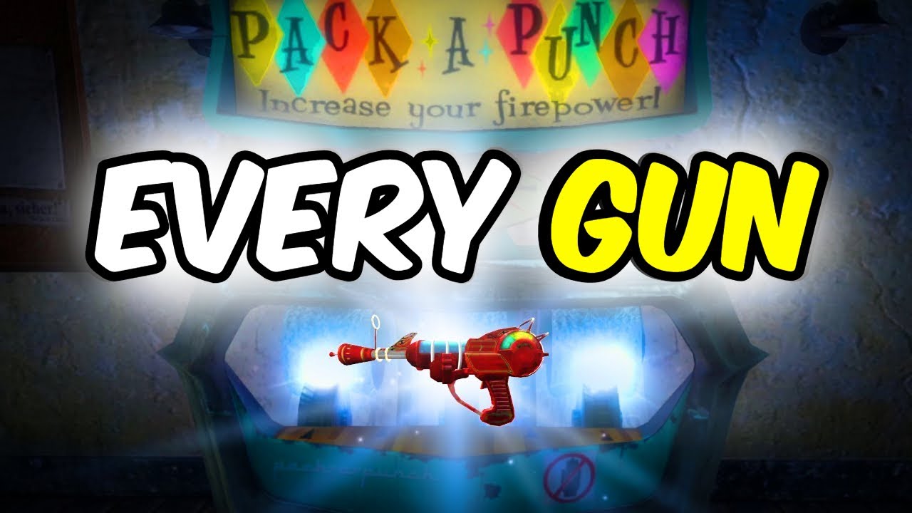 UPGRADING EVERY ZOMBIES GUN