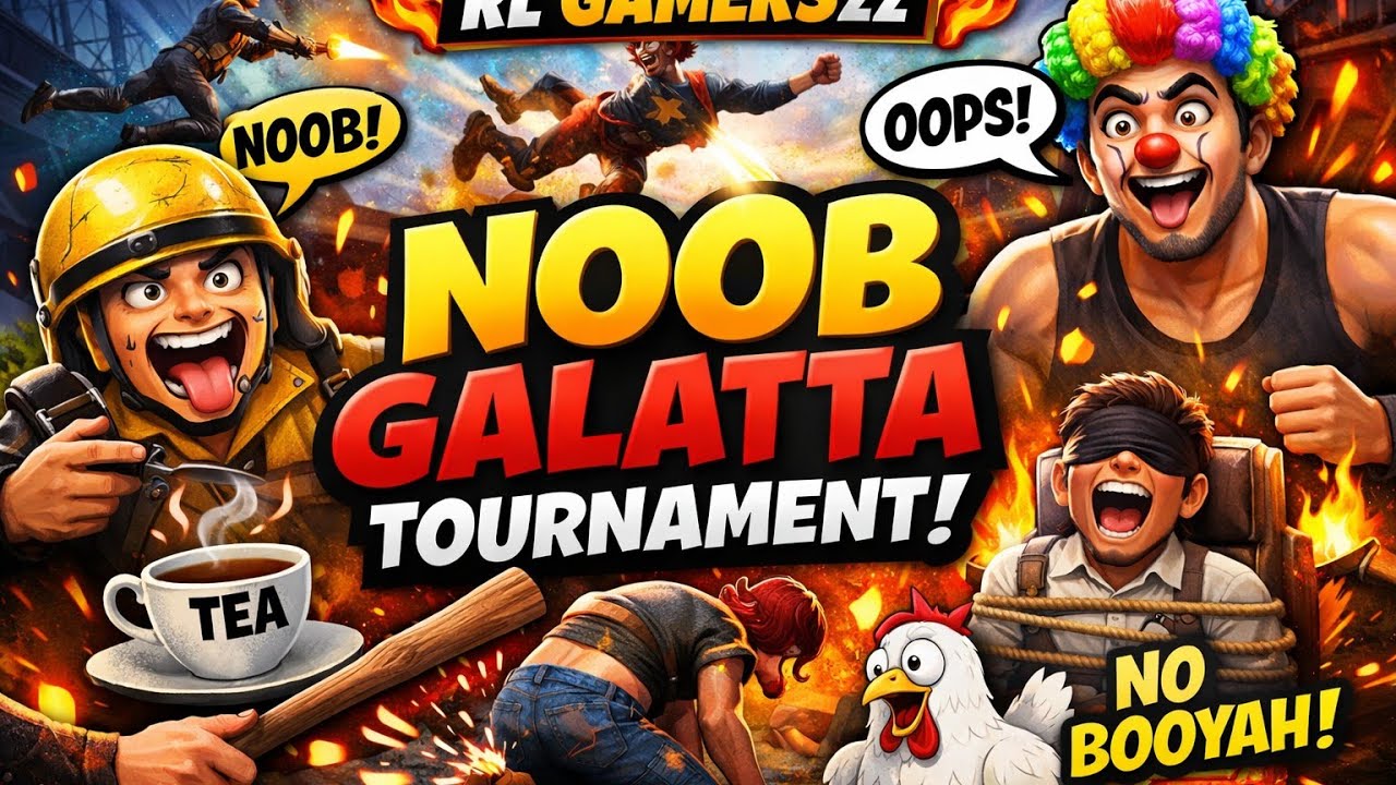 🏆 Free Fire Tournament – Winner ku Tea ☕ Loser ku Punishment 😜