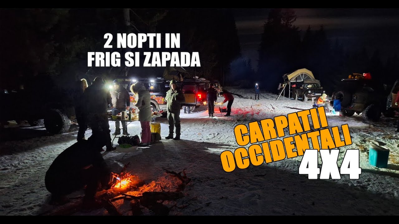 EP.1 - Probleme la motor - bara panhard indoita  - NOAPTE DORMITA IN PADURE  - WINTER SURVIVAL  4x4