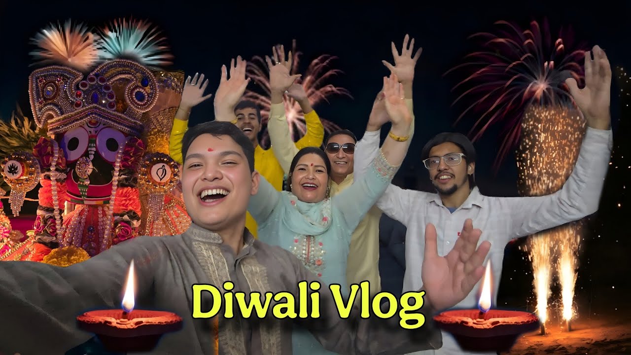 Aise Manayi Humne Diwali 🪔 | Vaishnava Vibes | #diwali #vlog