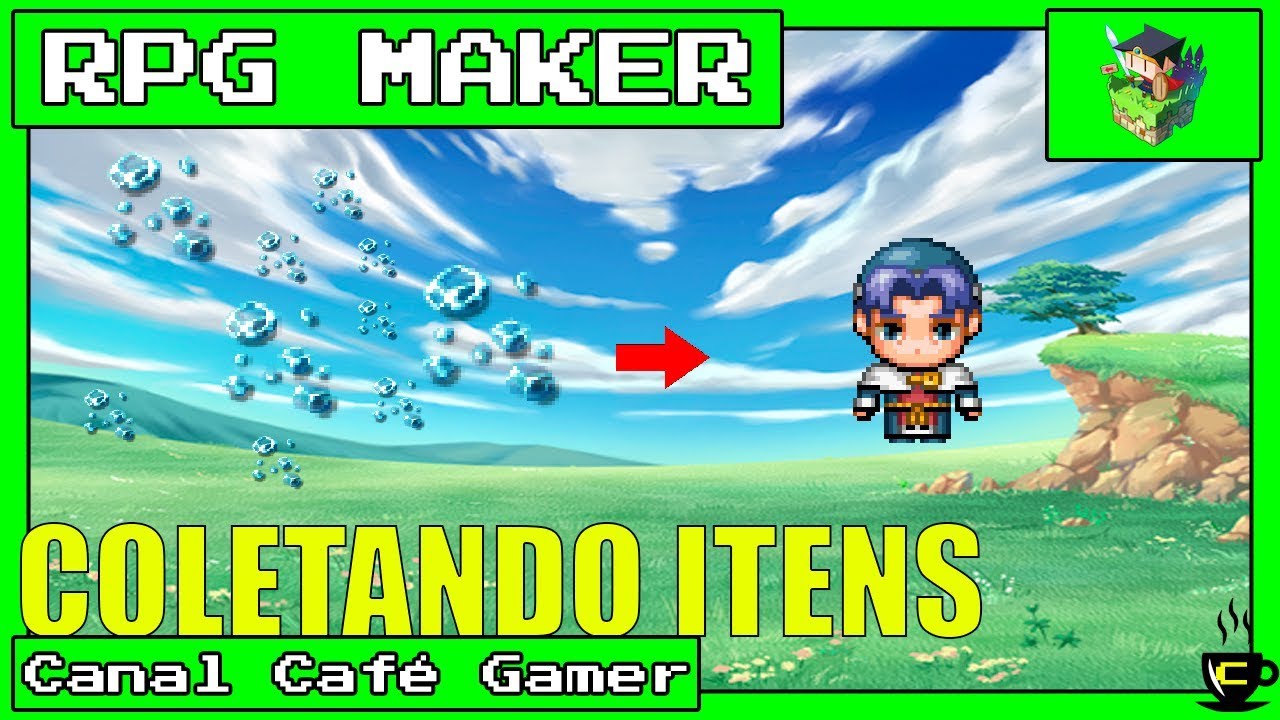 COLETANDO VÁRIOS ITENS |QUEST RPG MAKER MV|