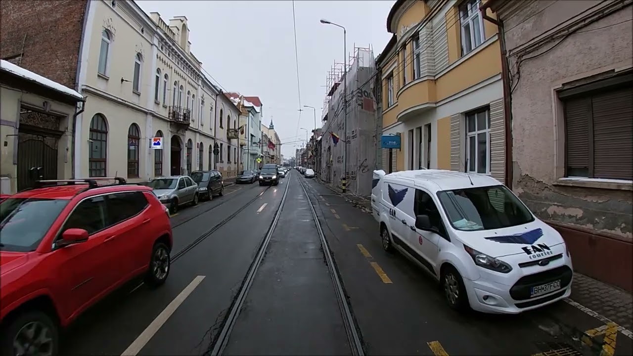 Cab View Linia 9 Oradea, Tatra KT4DM