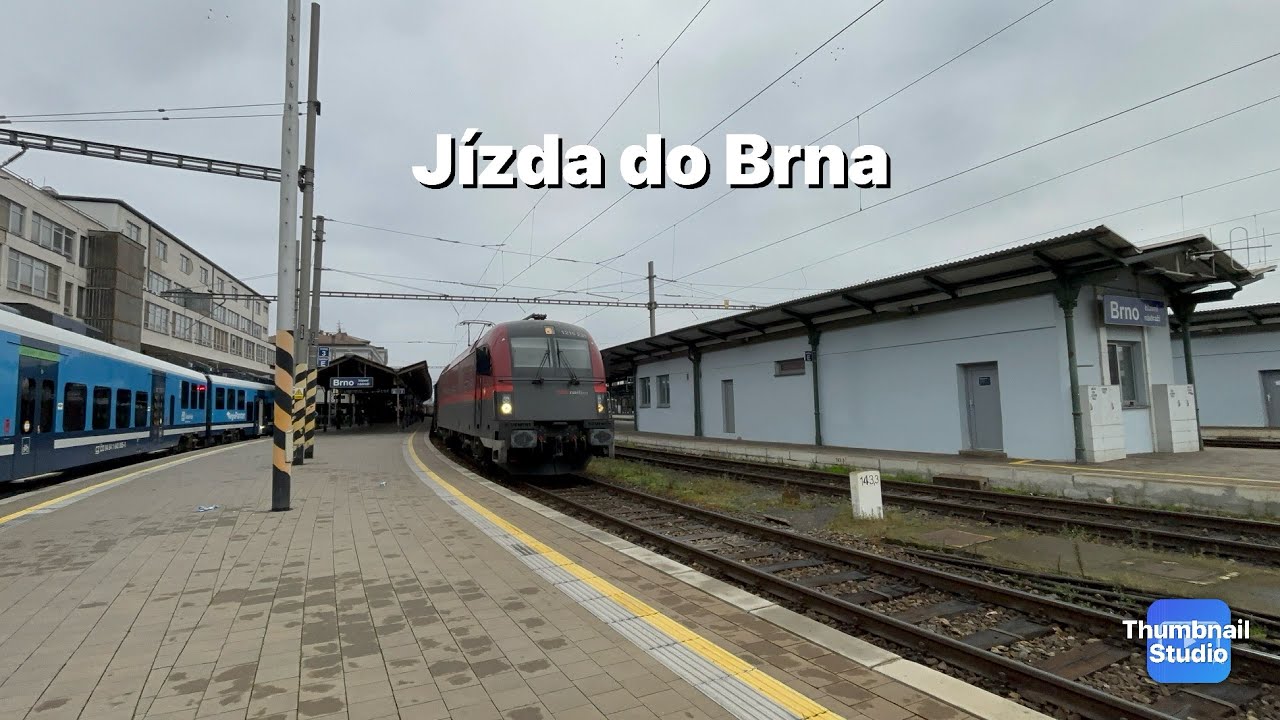 Jízda RailJetem do Brna👍