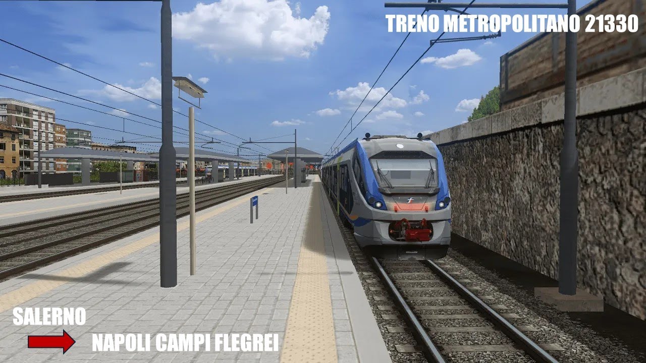 OpenRails | Treno Metropolitano 21330 | Salerno-Napoli Campi Flegrei | 3# | FHD ITA