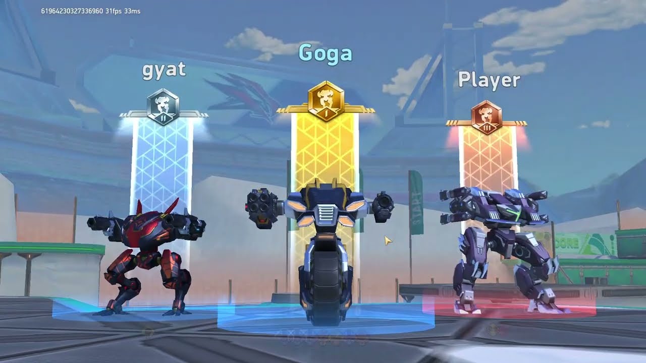 Playing Mech Arena