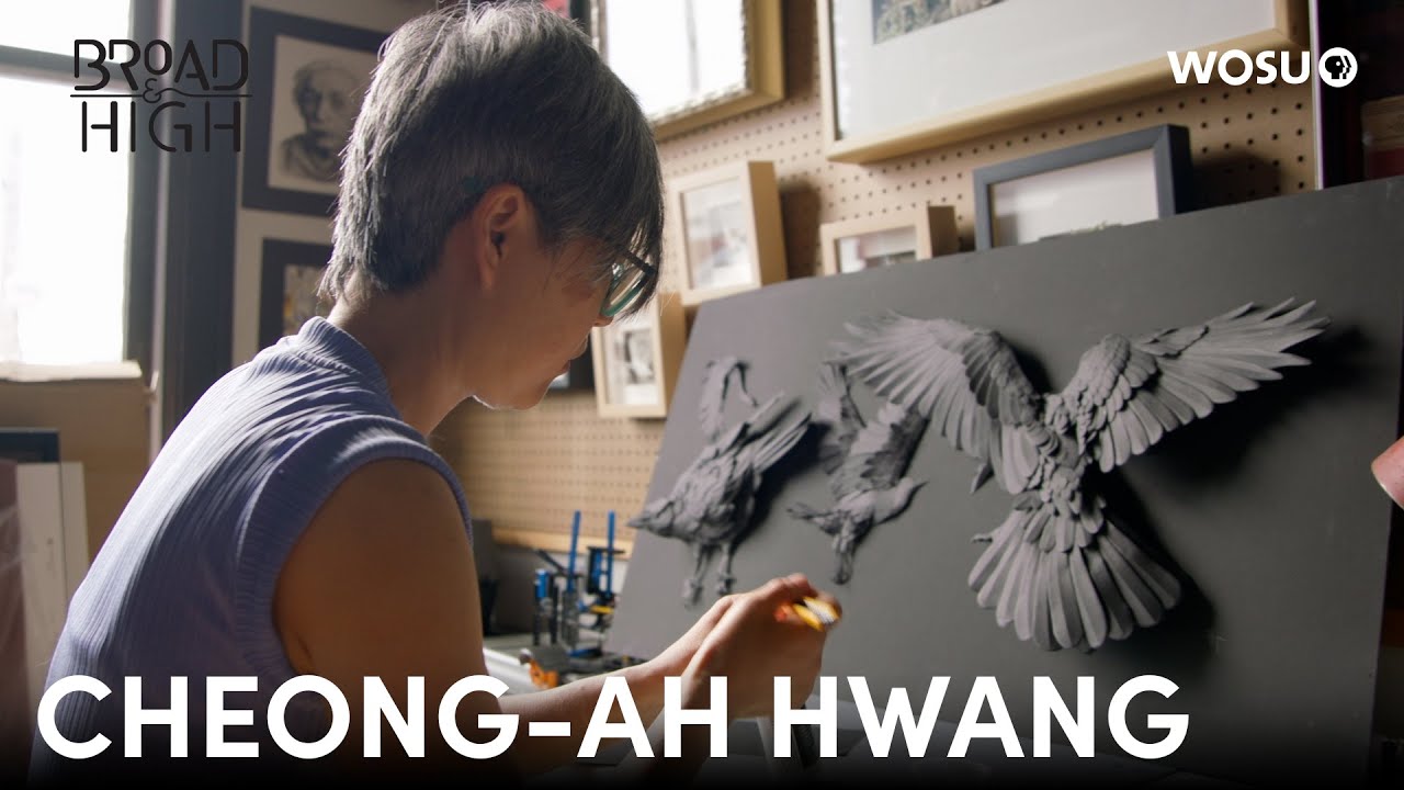 Paper Sculpture Artist Cheong-ah Hwang | WOSU Broad & High