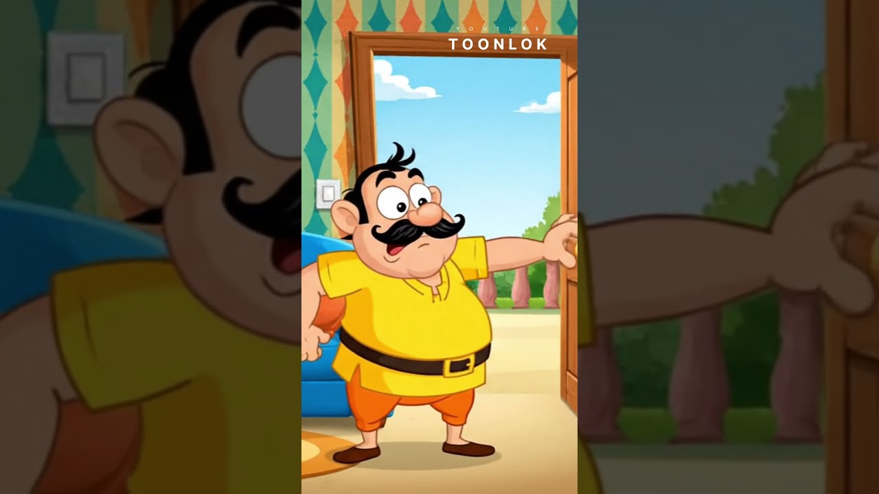 Motu Patlu Door Knock Prank 😂 | Funny Surprise Moment | Kids Cartoon Comedy Short 