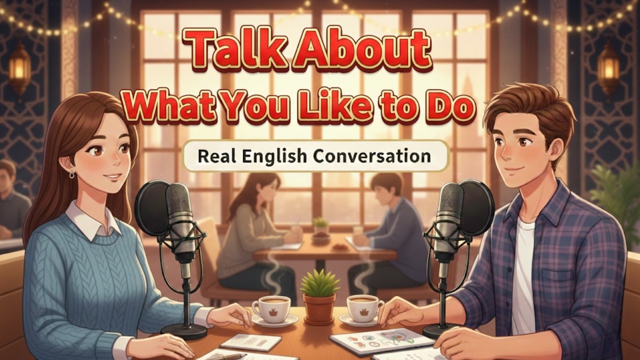 Talk About What You Like to Do | Learn English by Talking | English Podcast