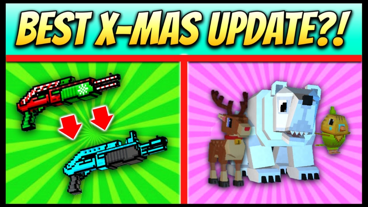 BEST CHRISTMAS UPDATE?! | Pixel Gun 3D - New Update 11.2.0 [Review]