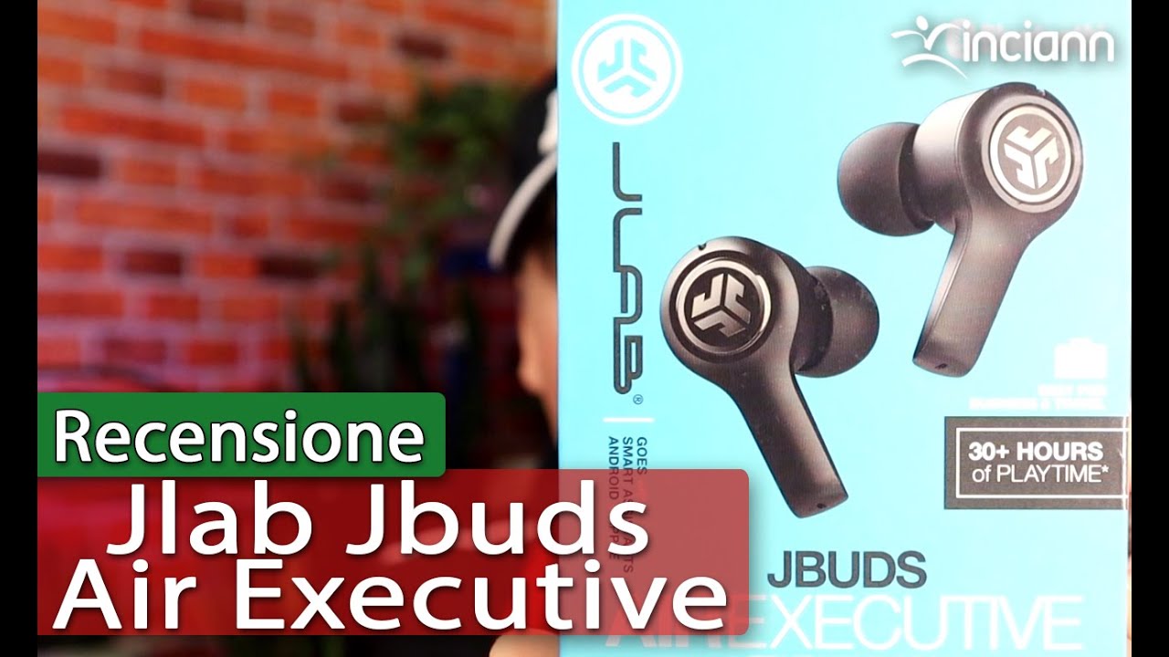 Recensione Cuffie Auricolari true Wireless JLAB Jbuds Air Executive Bluetooth 5.0