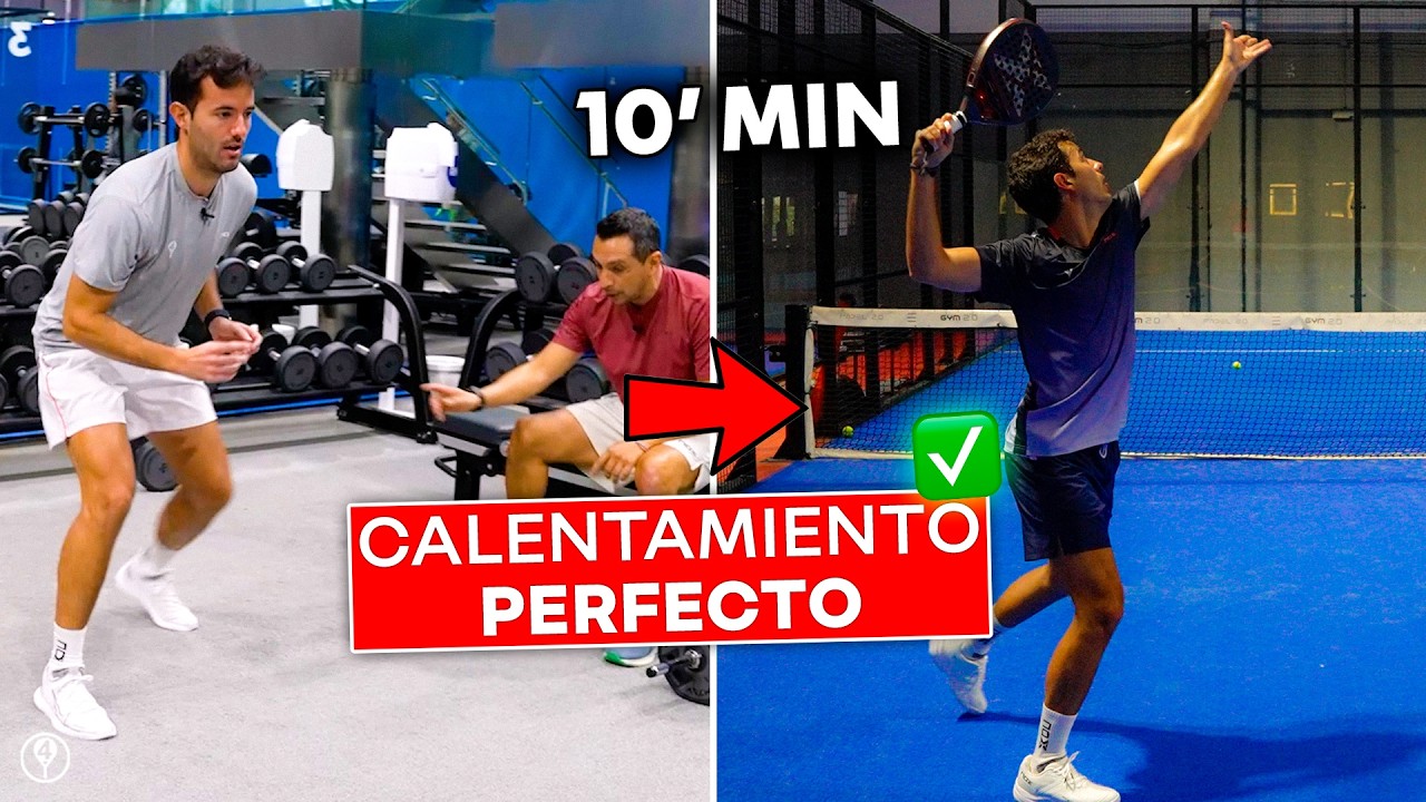 NO TE LESIONES⛔CALENTAMIENTO de PADEL PERFECTO EN 10 MIN✅