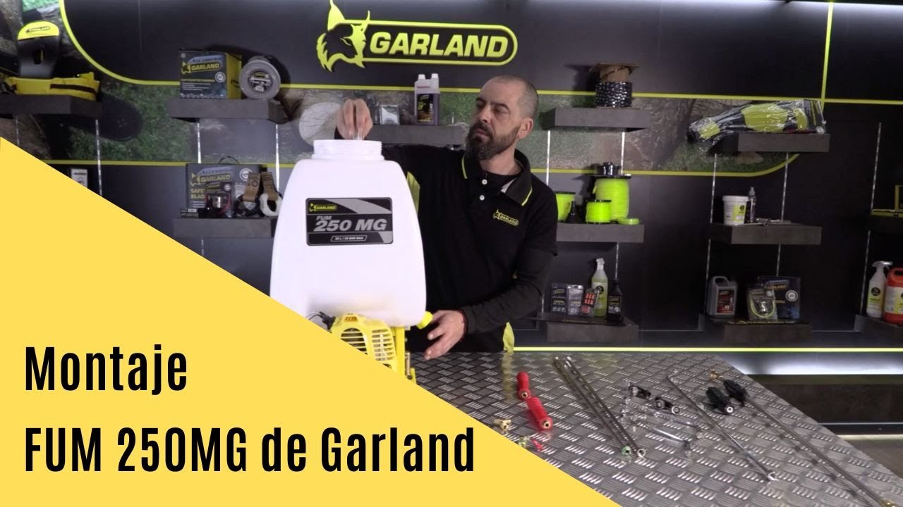 Fumigador a gasolina FUM 250 MG | Montaje